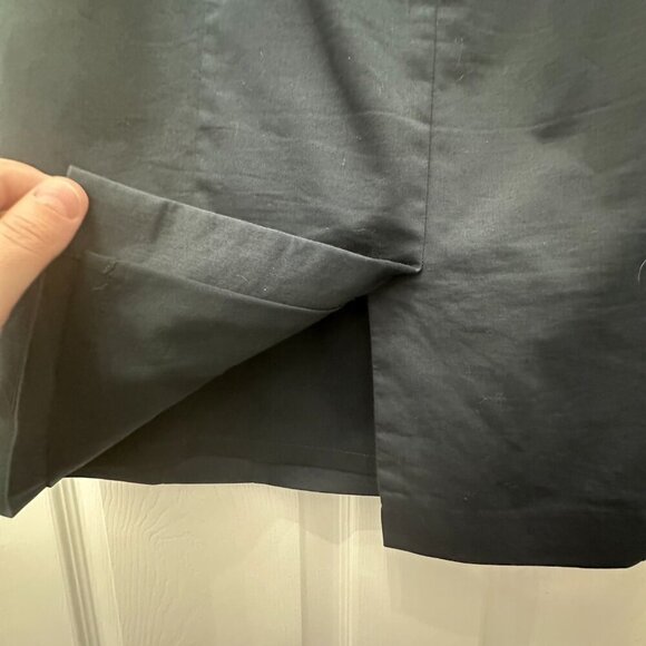 Ann Taylor Navy Blue Suit Pencil Skirt Size 12 - Picture 4 of 6